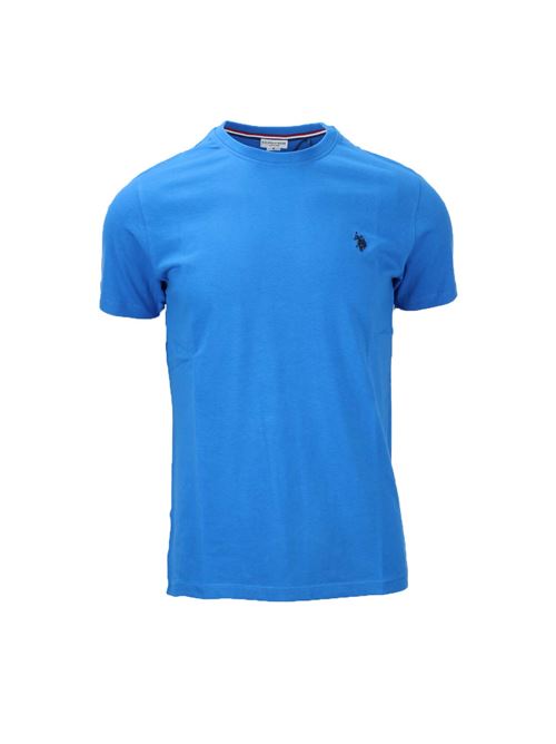 T-shirt mezza manica in cotone con logo US Polo Assn | TShirt | 6735949351233
